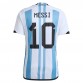 Argentina 2023/2024 Lionel Messi 10 Hjemme Landslagsdrakt Kortermet